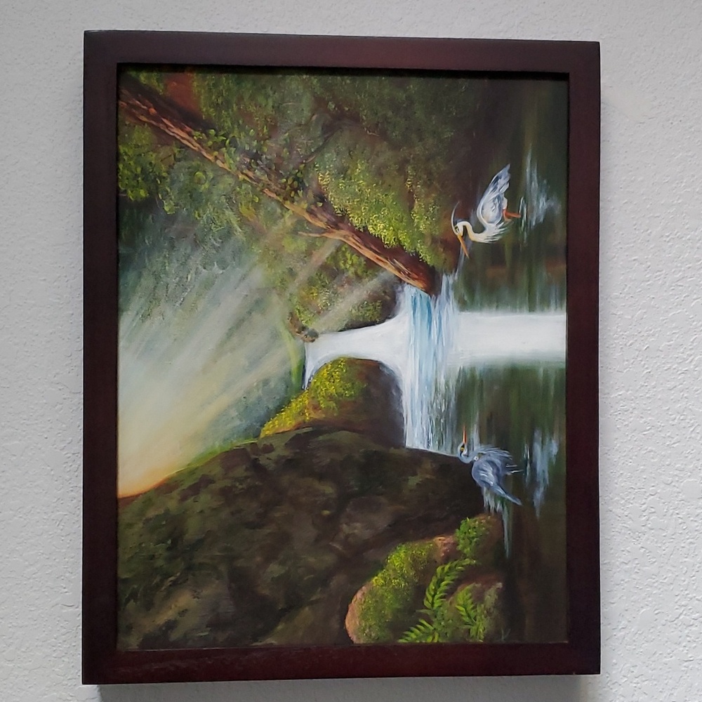 Origional Art Oil Painting 'Hidden Gem' by artist